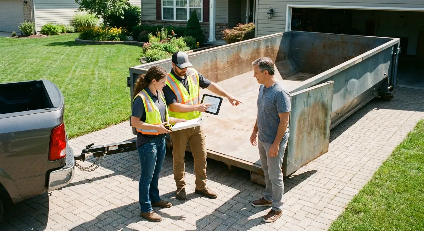 10 Yard Dumpster Rental Process in Westminster, CO
