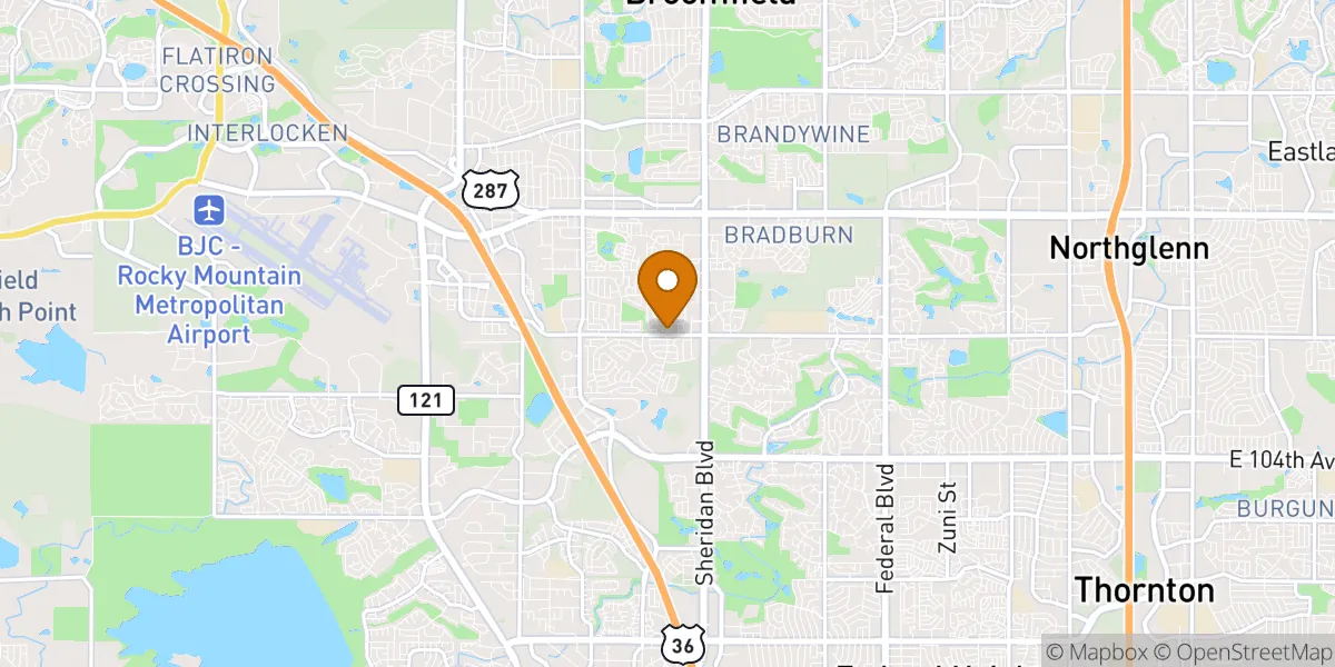  neighborhood map in Westminster, CO